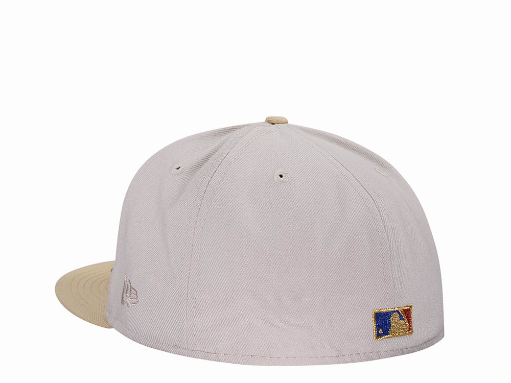 New Era Anaheim Angels 40th Anniversary Sneaky Gold Two Tone Edition 59Fifty Fitted Cap