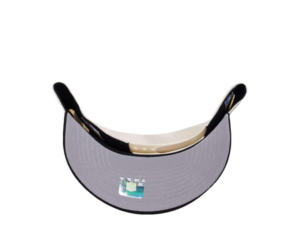 New Era New Orleans Saints Classic Chrome Two Tone Edition 9Forty A Frame Snapback Cap