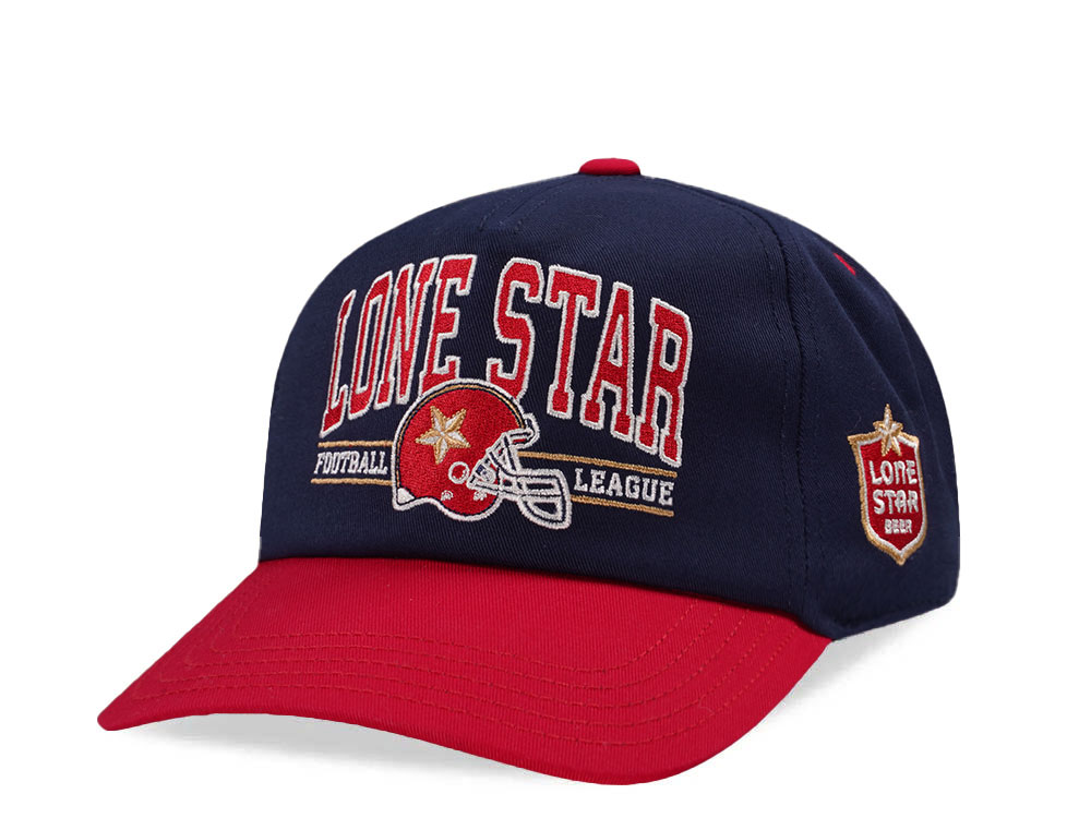 American Needle Lone Star Footbal Rocoe Navy Snapback Cap