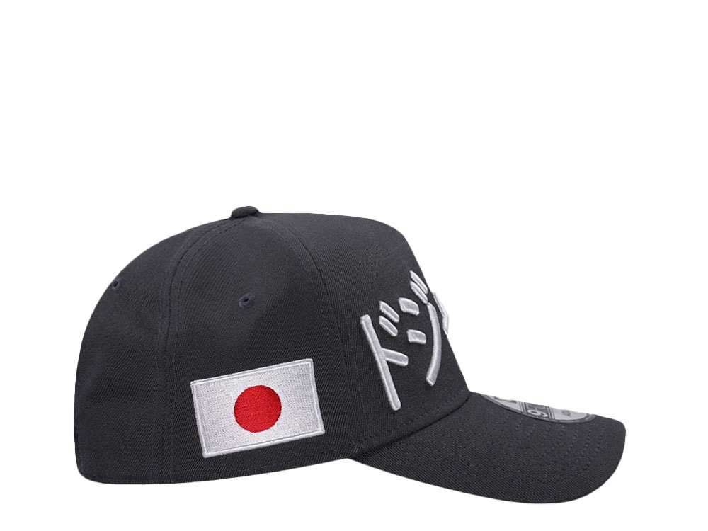 New Era Los Angeles Dodgers Graphite Japan Prime Edition 9Forty A Frame Snapback Cap