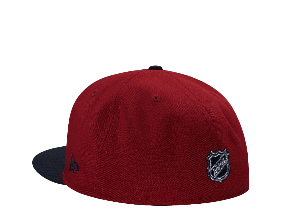 New Era Minnesota Wild Winter Classic 2022 Red Two Tone Edition 59Fifty Fitted Cap