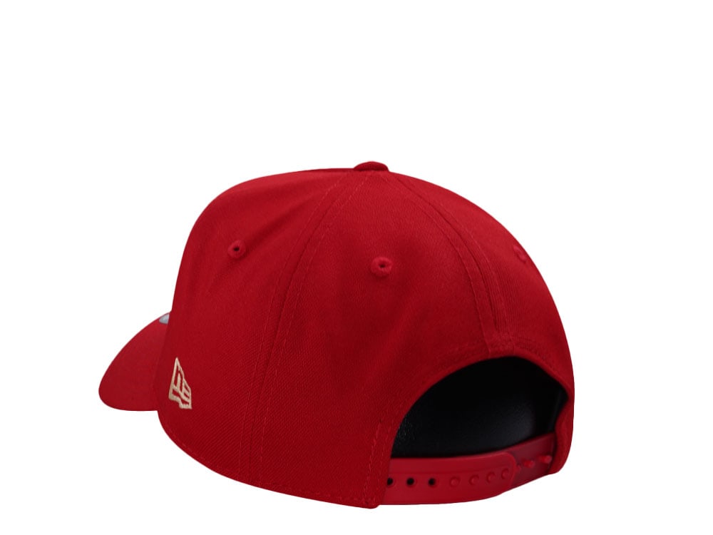 New Era Cleveland Indians Jacobs Field Red Prime Edition 9Forty A Frame Snapback Cap