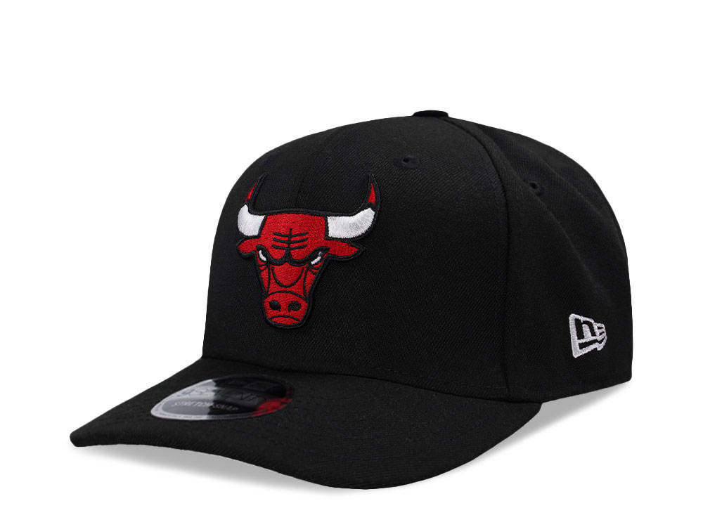 New Era Chicago Bulls Black Classic Edition 9Seventy Stretch Snapback Cap