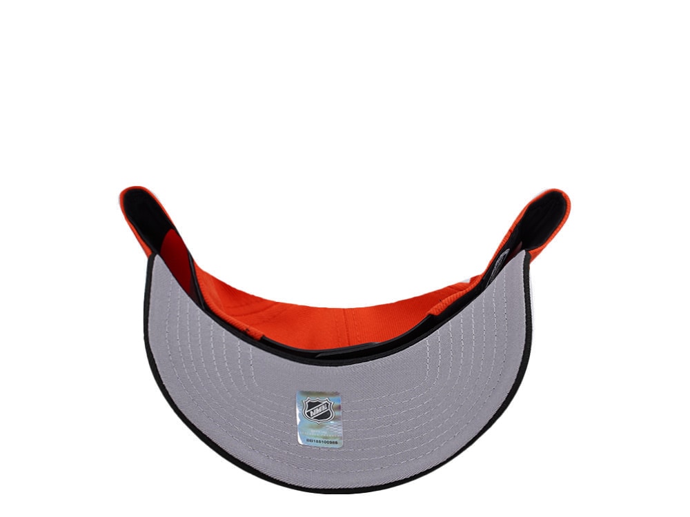 New Era Anaheim Ducks 30th Anniversary Orange Two Tone Edition 9Forty A Frame Snapback Cap