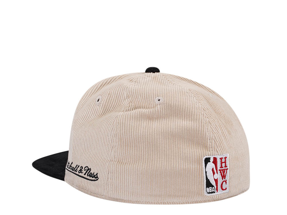 Mitchell & Ness Philadelphia 76ers All Star 2002 Two Tone Hardwood Classic Cord Edition Dynasty Fitted Cap