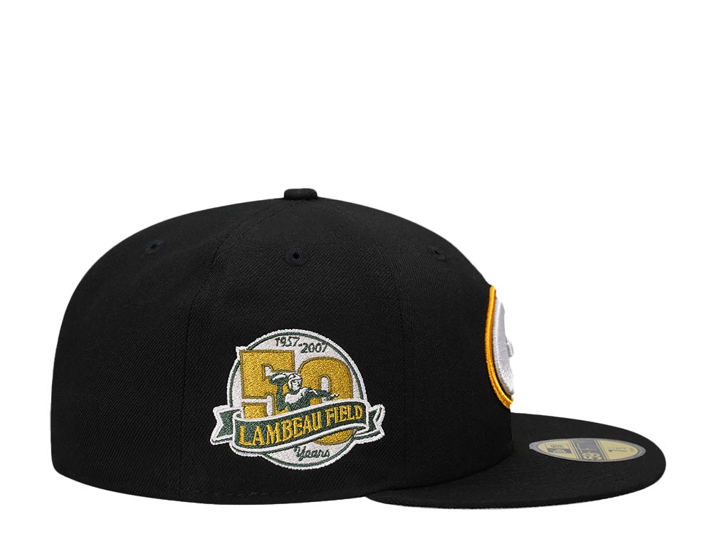 New Era Green Bay Packers 50 Years Lambeau Field Classic Prime Edition 59Fifty Fitted Cap