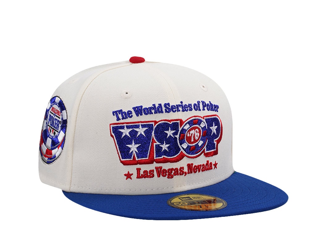 New Era World Series Of Poker Chip Chrome Two Tone Edition 59Fifty Fitted Cap