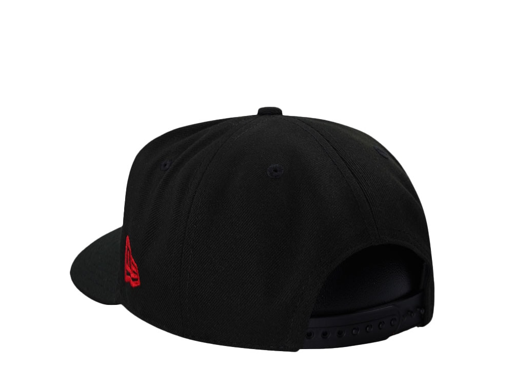 New Era Kansas City Chiefs Black Classic Edition 9Fifty A Frame Snapback Cap