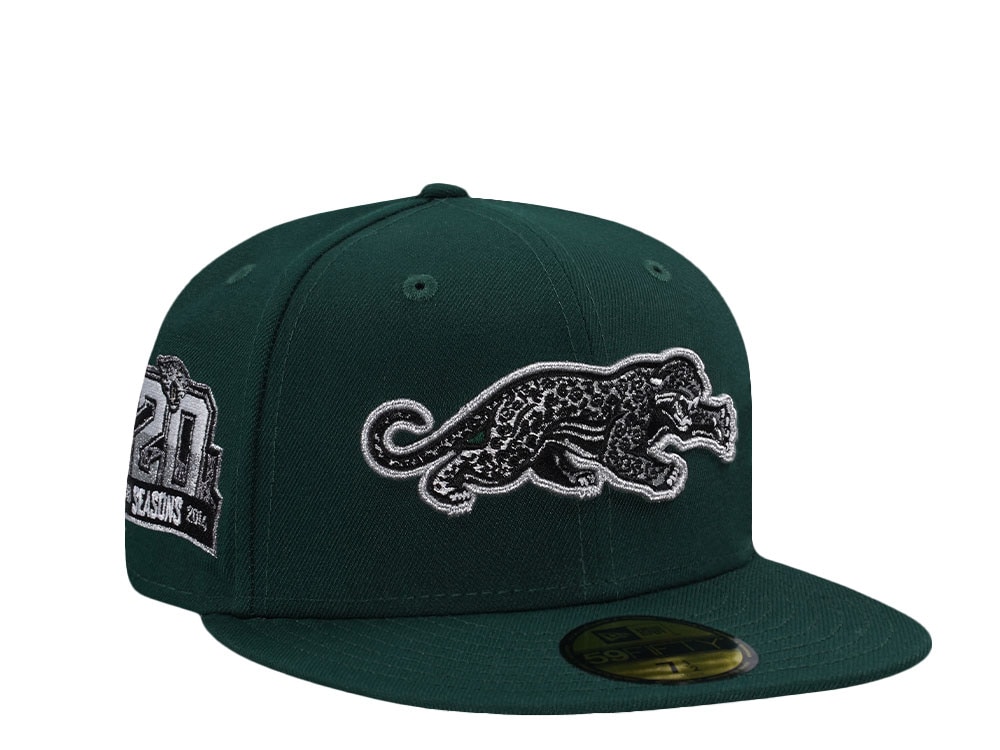 New Era Jacksonville Jaguars 20 Seasons Racing Green Prime Edition 59Fifty Fitted Cap
