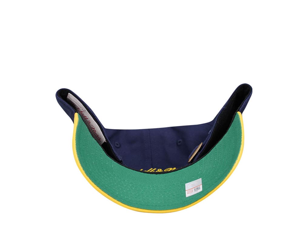 Mitchell & Ness University of Michigan Team Two Tone 2.0 Dad Strapback Cap