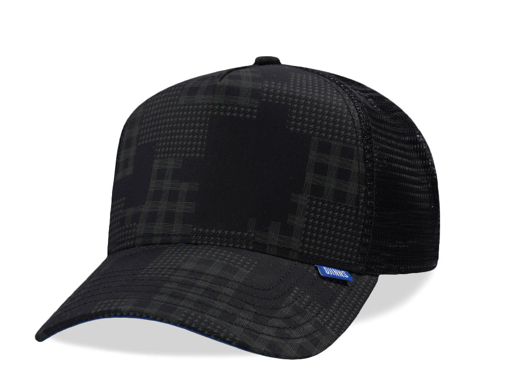 Djinns Camouflage Black Trucker Snapback Cap