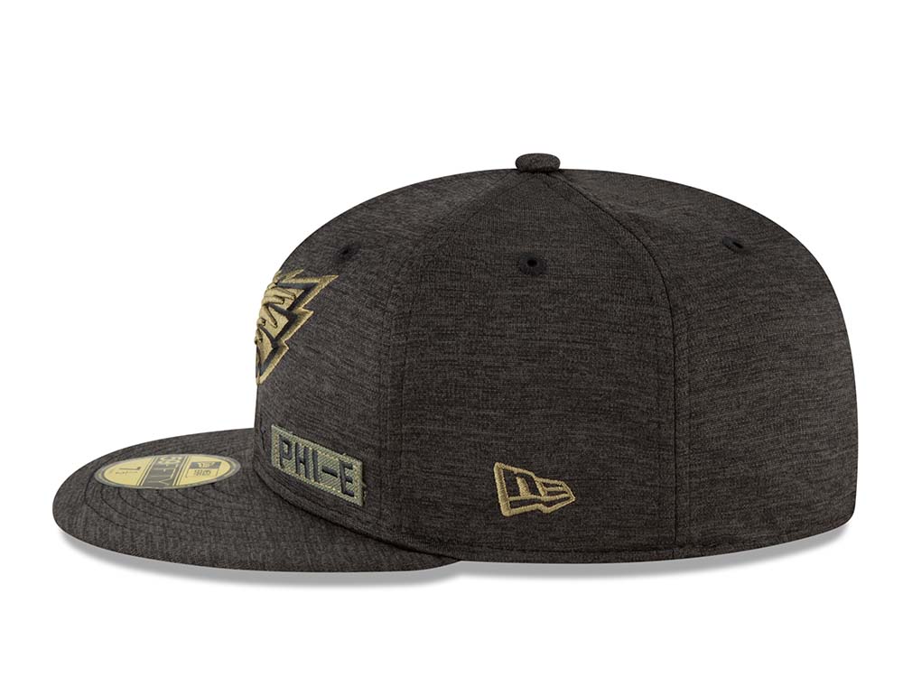 New Era Philadelphia Eagles Salute to Service 2020 Fitted 59Fifty Cap