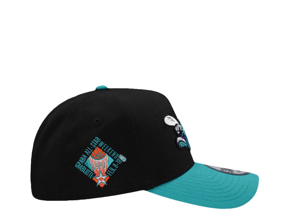New Era Charlotte Hornets All Star Game 1991 Two Tone Edition 9Forty A Frame Snapback Cap