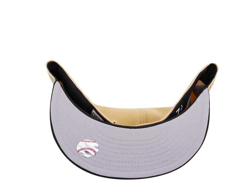 New Era Brooklyn Dodgers Ebbets Field Vegas Gold Two Tone Edition 59Fifty Fitted Cap