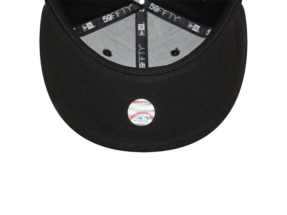 New Era Los Angeles Dodgers Plain Blackout Prime Edition 59Fifty Fitted Cap