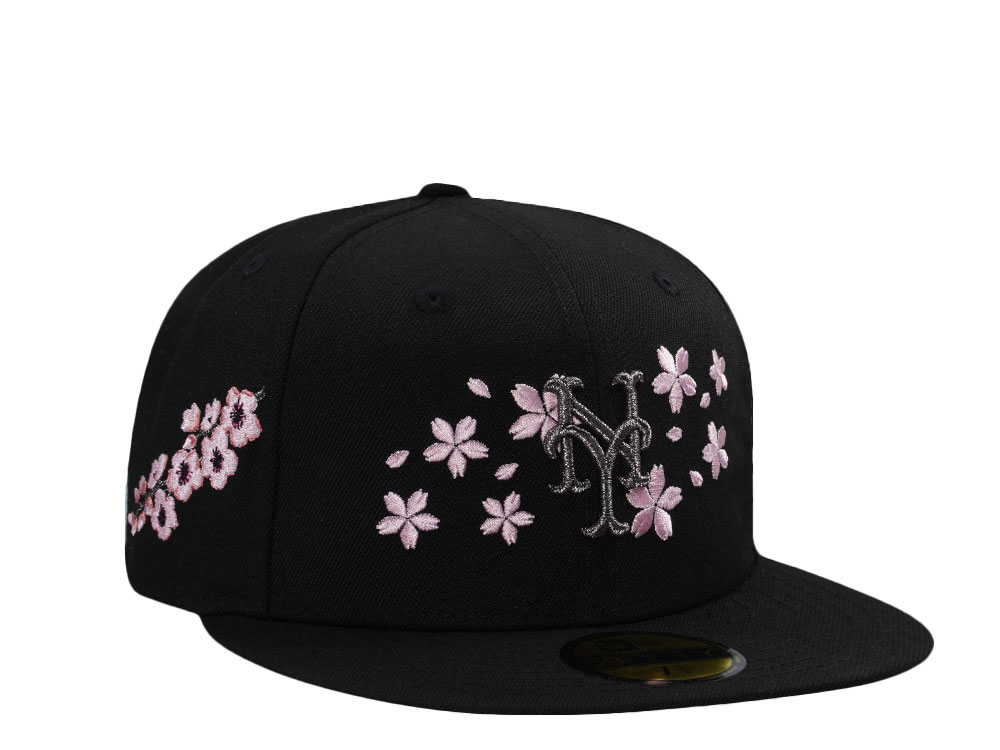 New Era New York Mets Sakura Black Prime Edition 59Fifty Fitted Cap