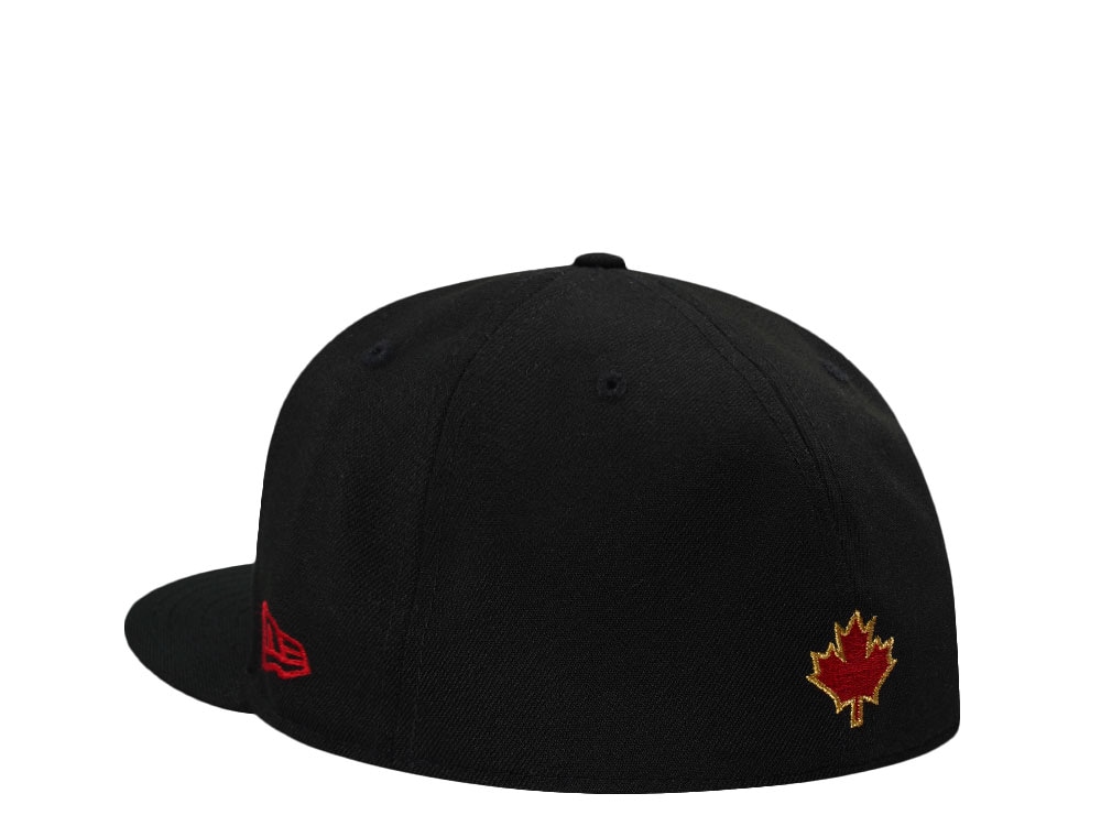 New Era Toronto Raptors 30th Anniversary Black Prime Edition 59Fifty Fitted Cap