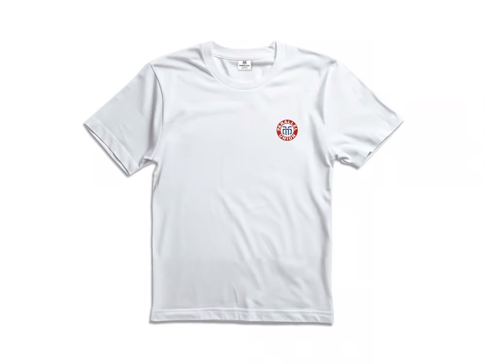 Parallel Union T-Shirt Happy Hour White Oversize Edition