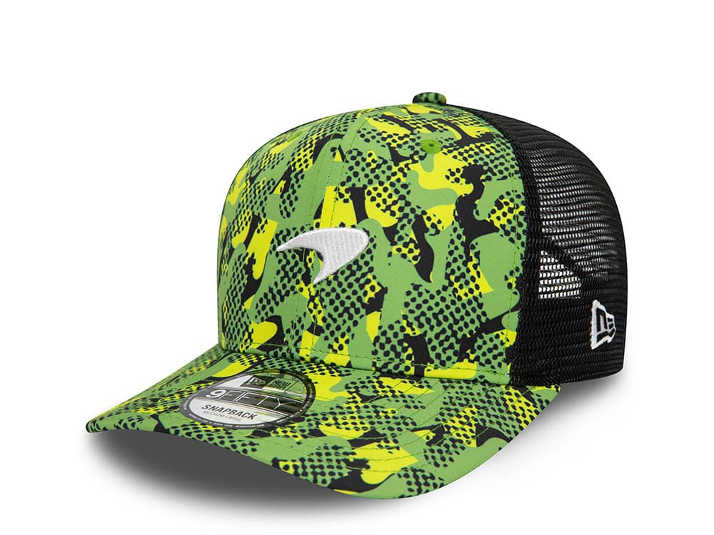 New Era Mclaren Racing Camo 9Fifty Trucker Snapback Cap
