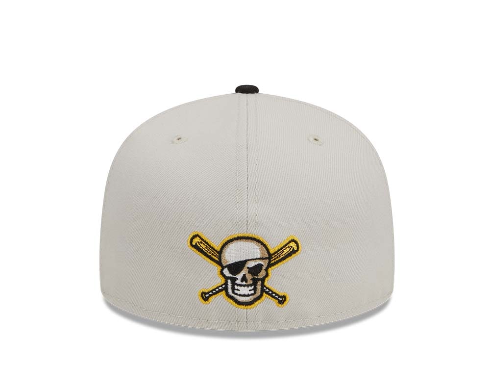 New Era Pittsburgh Pirates Farm Team Stone Throwback Two Tone Edition 59Fifty Fitted Cap