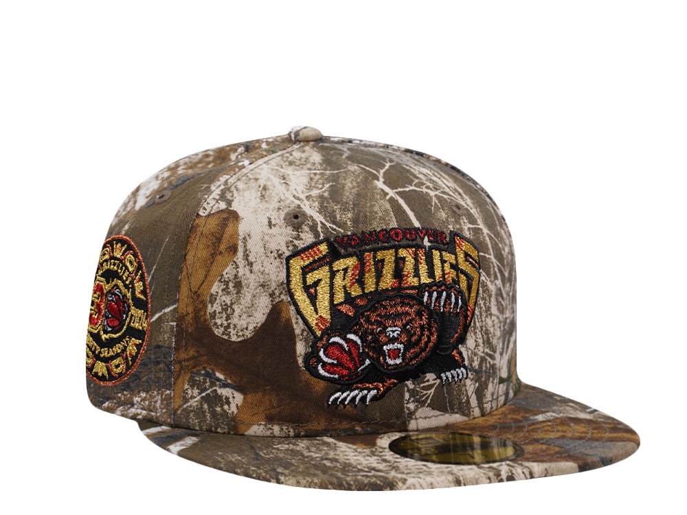 New Era Memphis Grizzlies 30 Seasons Real Tree Metallic Prime Edition 59Fifty Fitted Cap