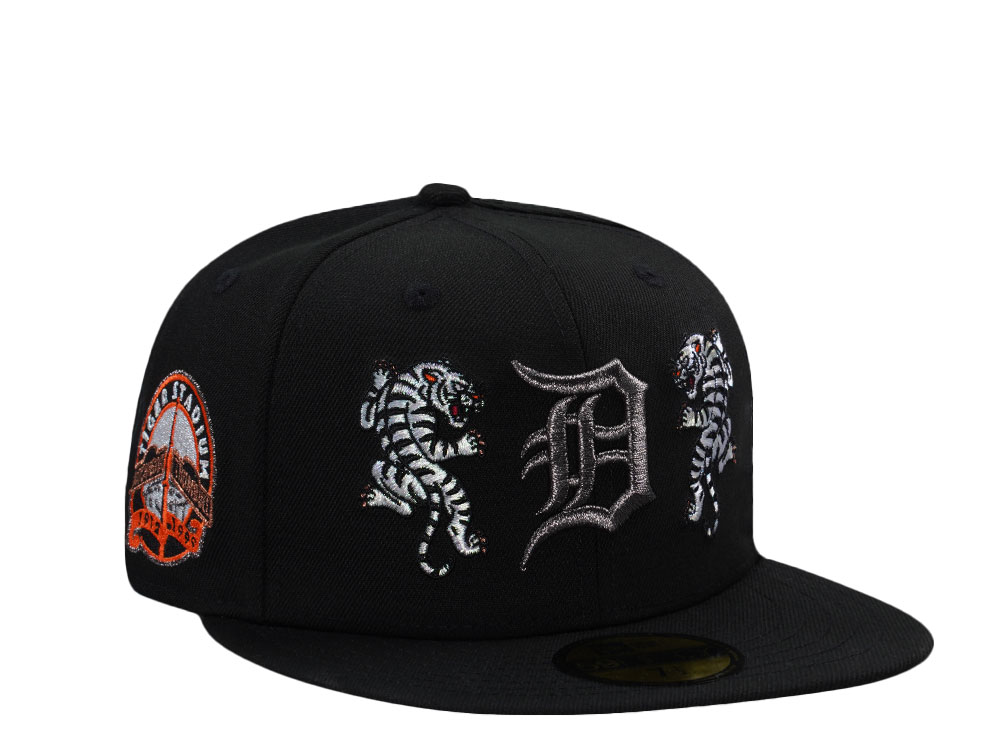 New Era Detroit Tigers Stadium Metallic Prime Edition 59Fifty Fitted Cap