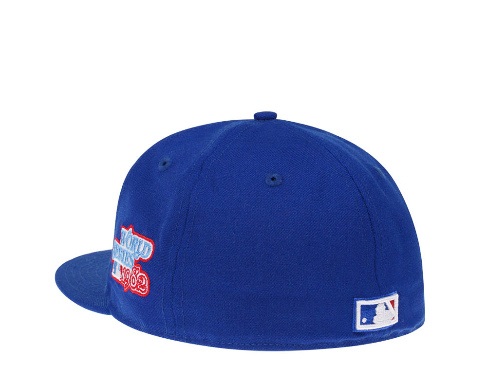 New Era Milwaukee Brewers World Series 1982 Royal Blue Edition 59Fifty Fitted Cap