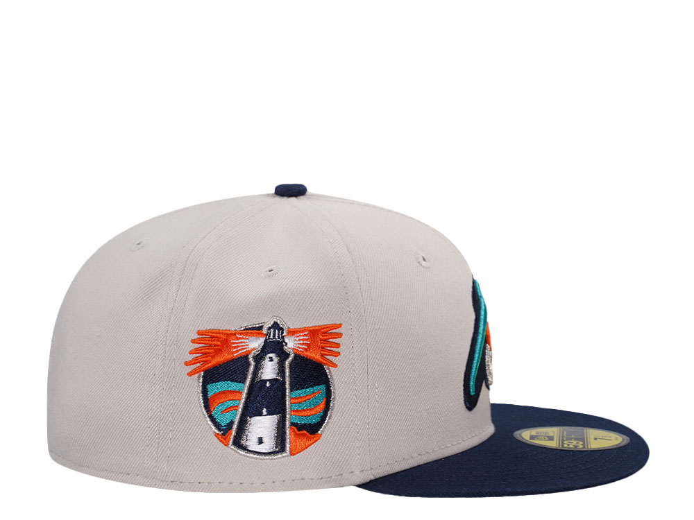New Era New York Islanders Fisherman Stone Two Tone Edition 59Fifty Fitted Cap