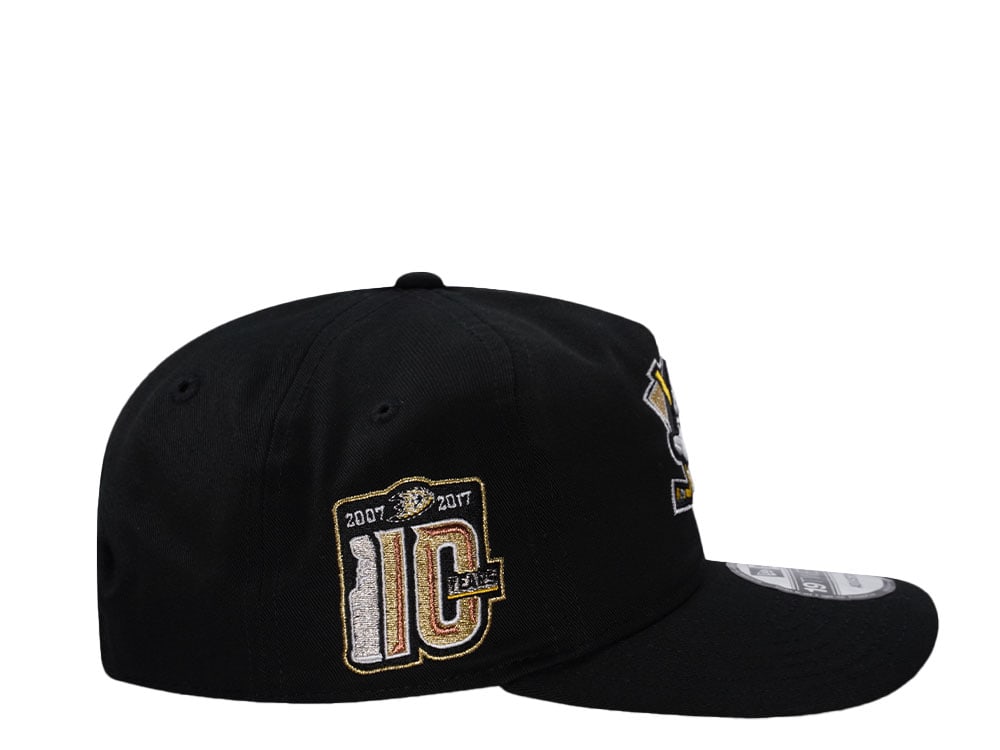New Era Anaheim Ducks 10th Anniversary Black Prime Edition 19Twenty Snapback Cap