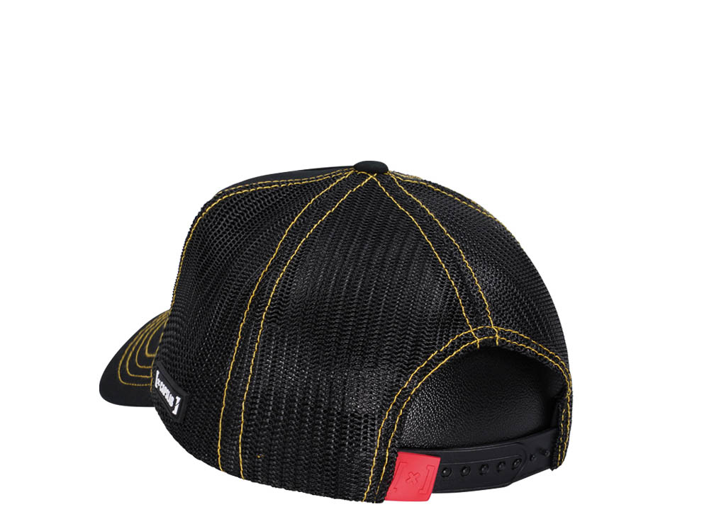 Capslab Looney Tunes Daffy Black Trucker Snapback Cap