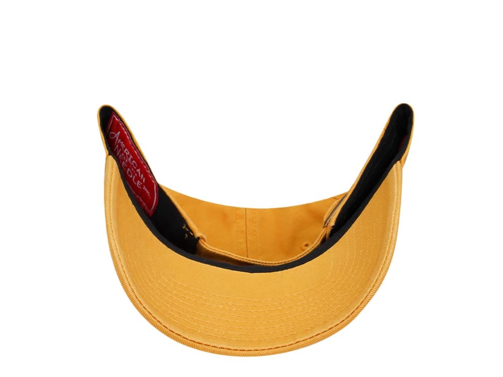 American Needle USA Mustard Dadhat Strapback Cap