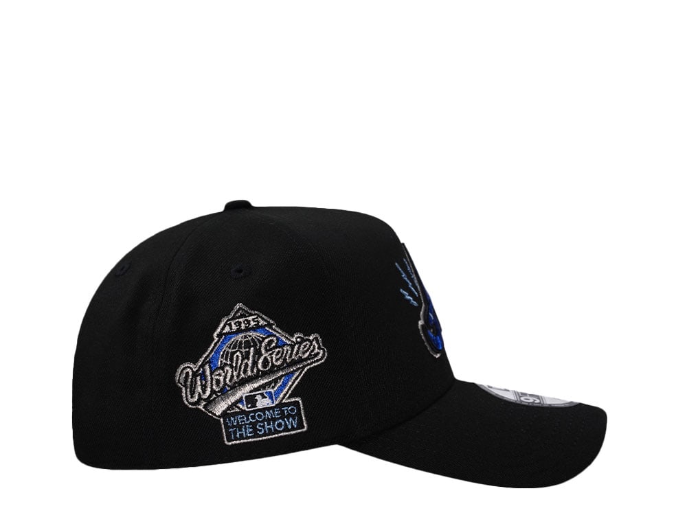 New Era Atlanta Braves World Series 1995 Black Prime Edition 9Forty A Frame Snapback Cap