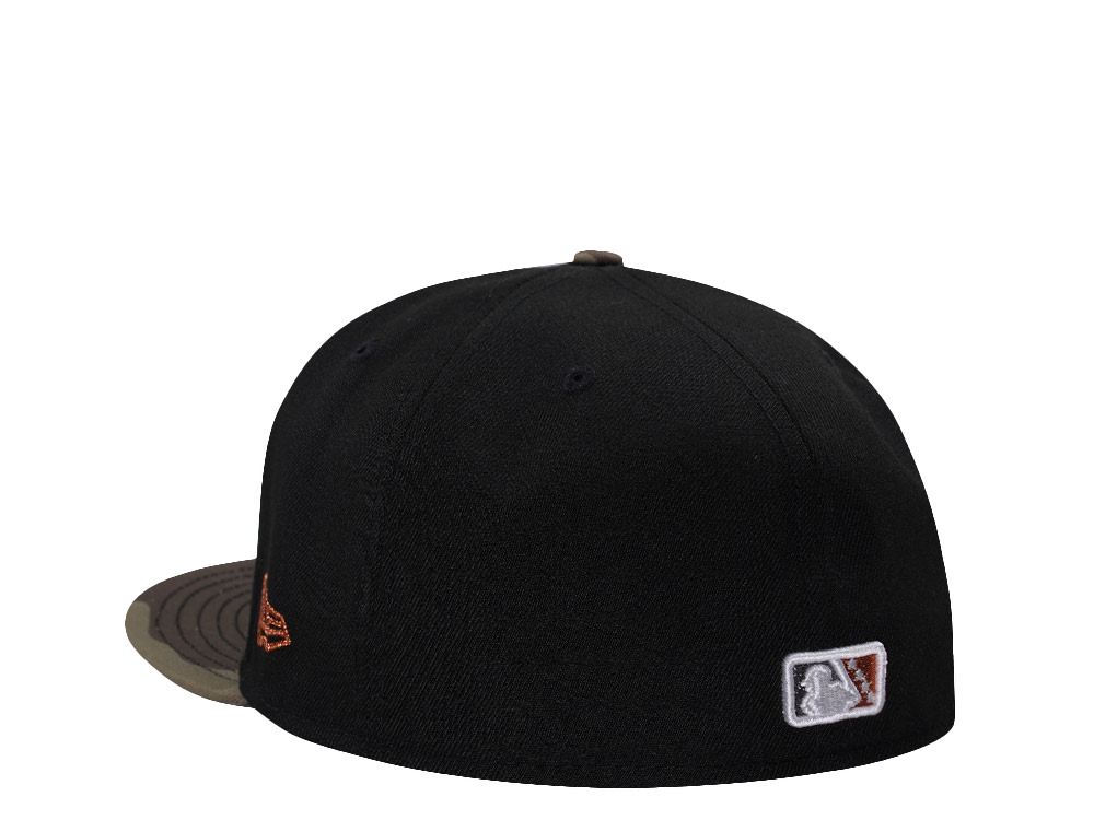 New Era Round Rock Jackalopes Camouflage Two Tone Edition 59Fifty Fitted Cap