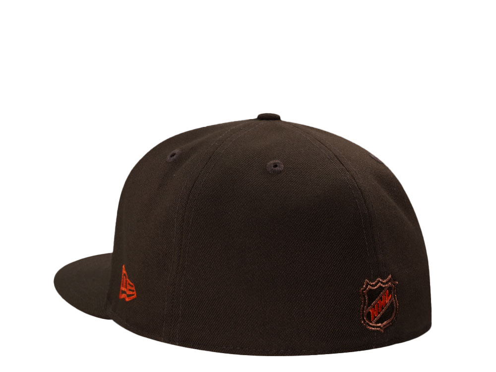 New Era Edmonton Oilers Inaugural Season 1979 Walnut Prime Edition 59Fifty Fitted Cap