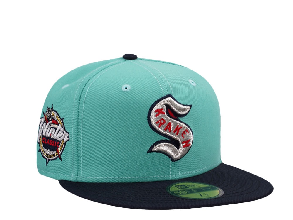 New Era Seattle Kraken Winter Classic 2024 Two Tone Edition 59Fifty Fitted Cap