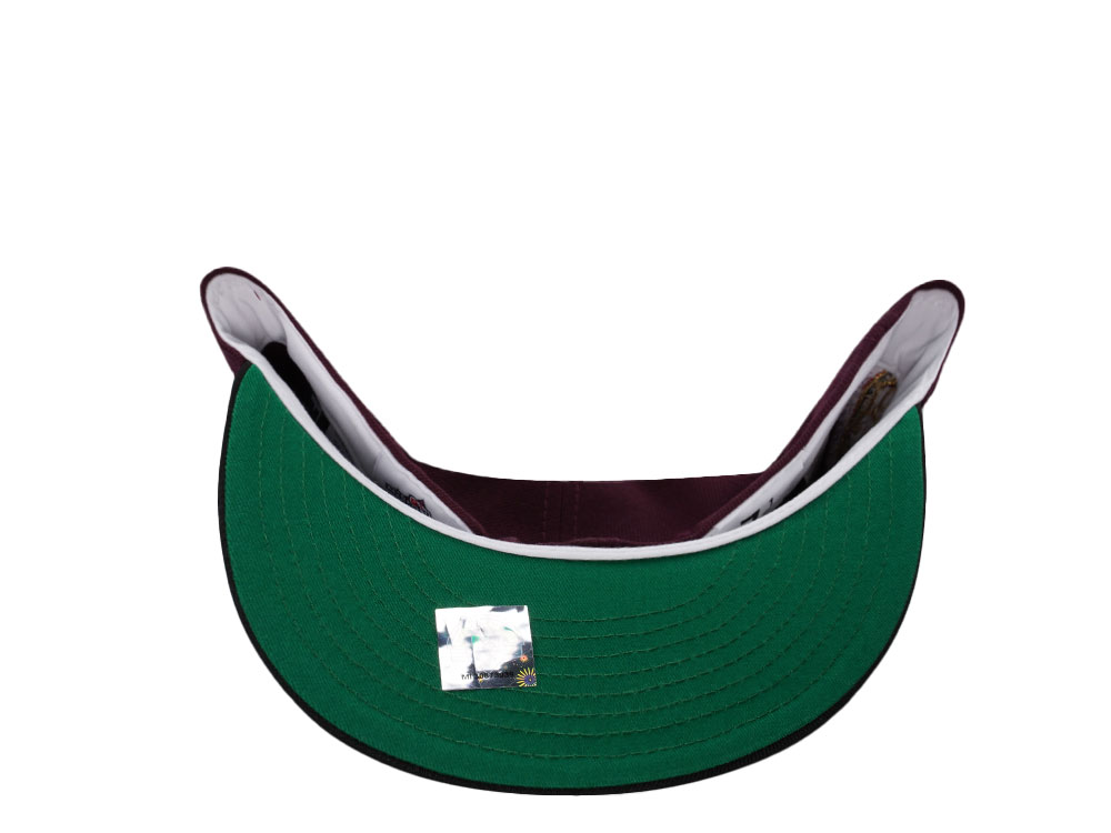 New Era Birmingham Barons Southern League Baseball Maroon Two Tone Edition 59Fifty Fitted Cap