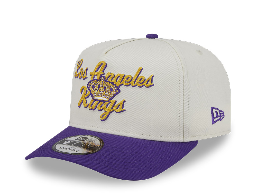 New Era Los Angeles Kings Chainstitch 9Fifty A Frame Snapback Cap