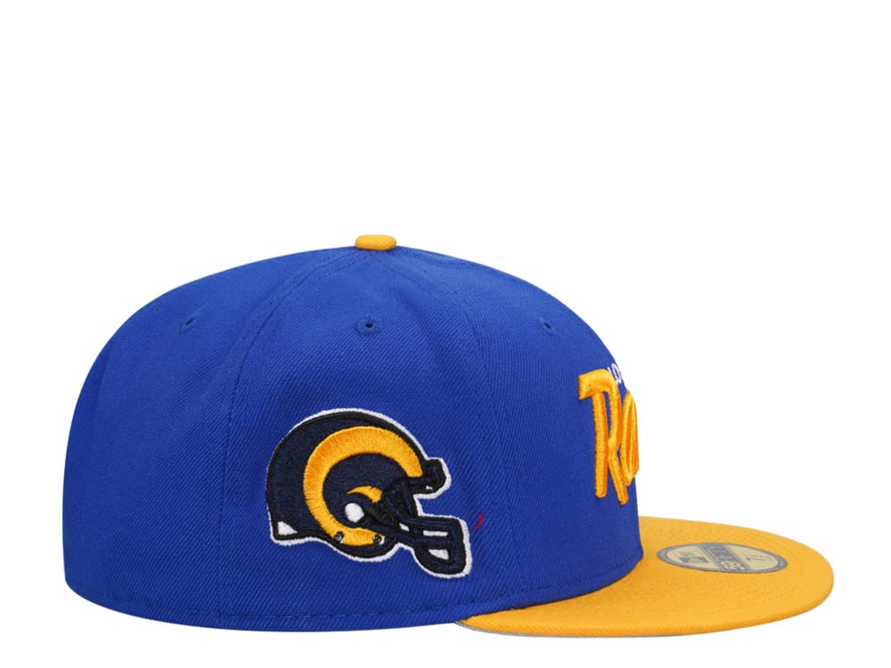 New Era Los Angeles Rams Blue Two Tone Classic Edition 59Fifty Fitted Cap