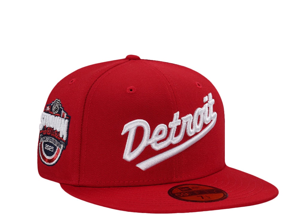 New Era Detroit Red Wings Stadium Series 2025 Red Prime Edition 59Fifty Fitted Cap