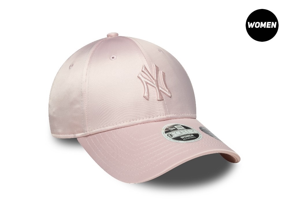New Era New York Yankees Pink Satin Womens 9Forty Bow Back Cap
