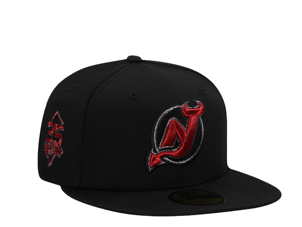 New Era New Jersey Devils 35th Anniversary Metallic Prime Edition 59Fifty Fitted Cap