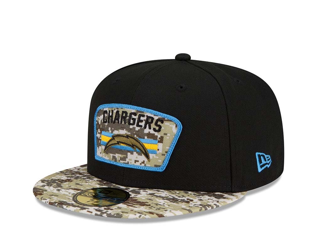 New Era Los Angeles Chargers Salute to Service 21 59Fifty Fitted Cap