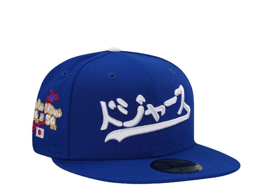 New Era Los Angeles Dodgers 50 50 Seasons Blue Prime Edition 59Fifty Fitted Cap