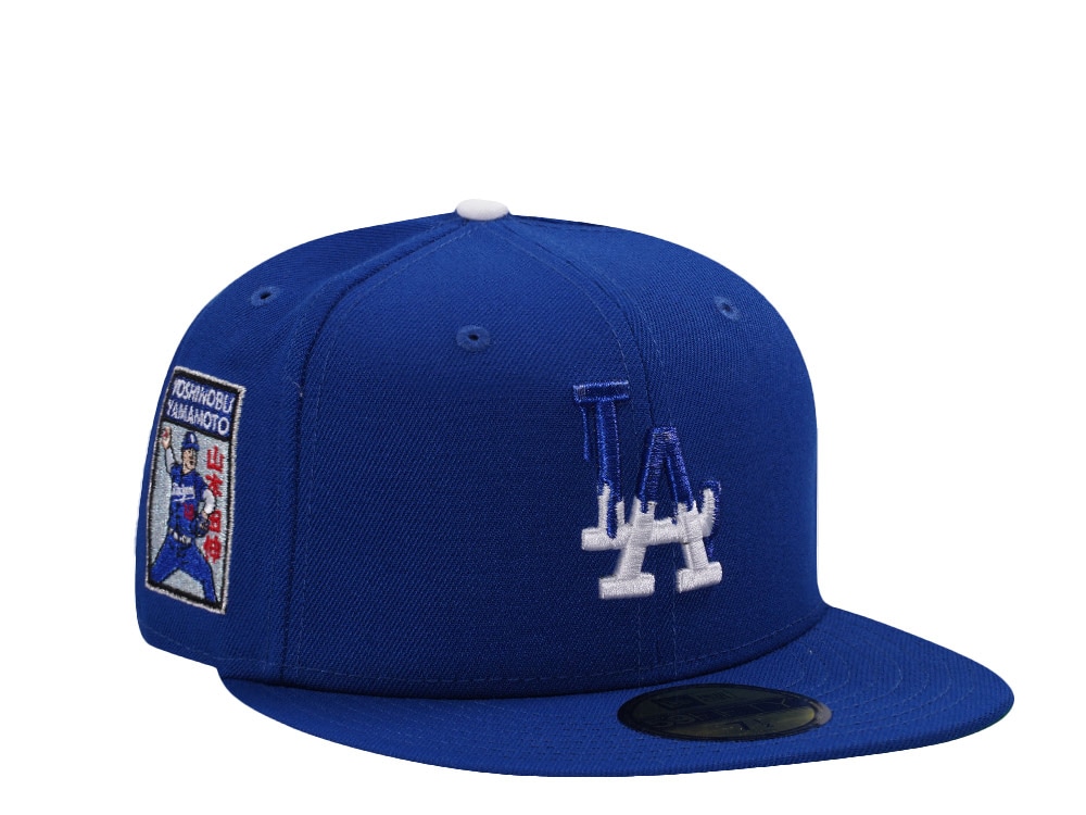 New Era Los Angeles Dodgers Yamamoto Royal Blue Prime Edition 59Fifty Fitted Cap