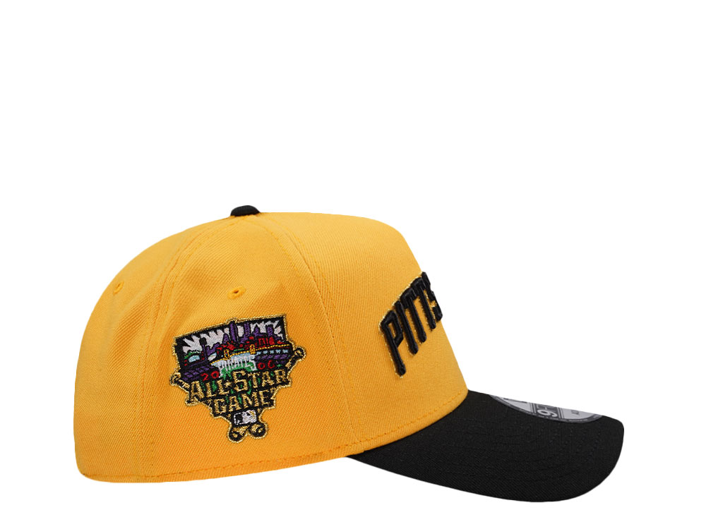 New Era Pittsburgh Pirates All Star Game 2006 Yellow Two Tone Edition 9Forty A Frame Snapback Cap