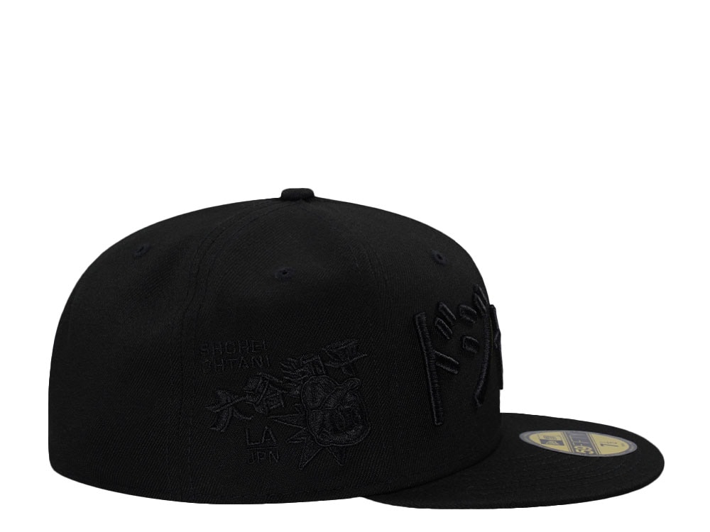 New Era Los Angeles Dodgers Ohtani Blackout Pink Edition 59Fifty Fitted Cap