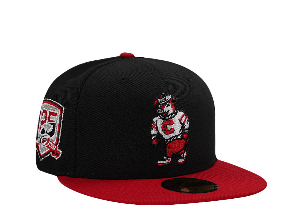 New Era Carolina Hurricanes 25th Anniversary Black Two Tone Edition 59Fifty Fitted Cap