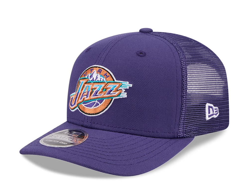 New Era Utah Jazz HWC Edition 9Seventy Trucker Snapback Cap