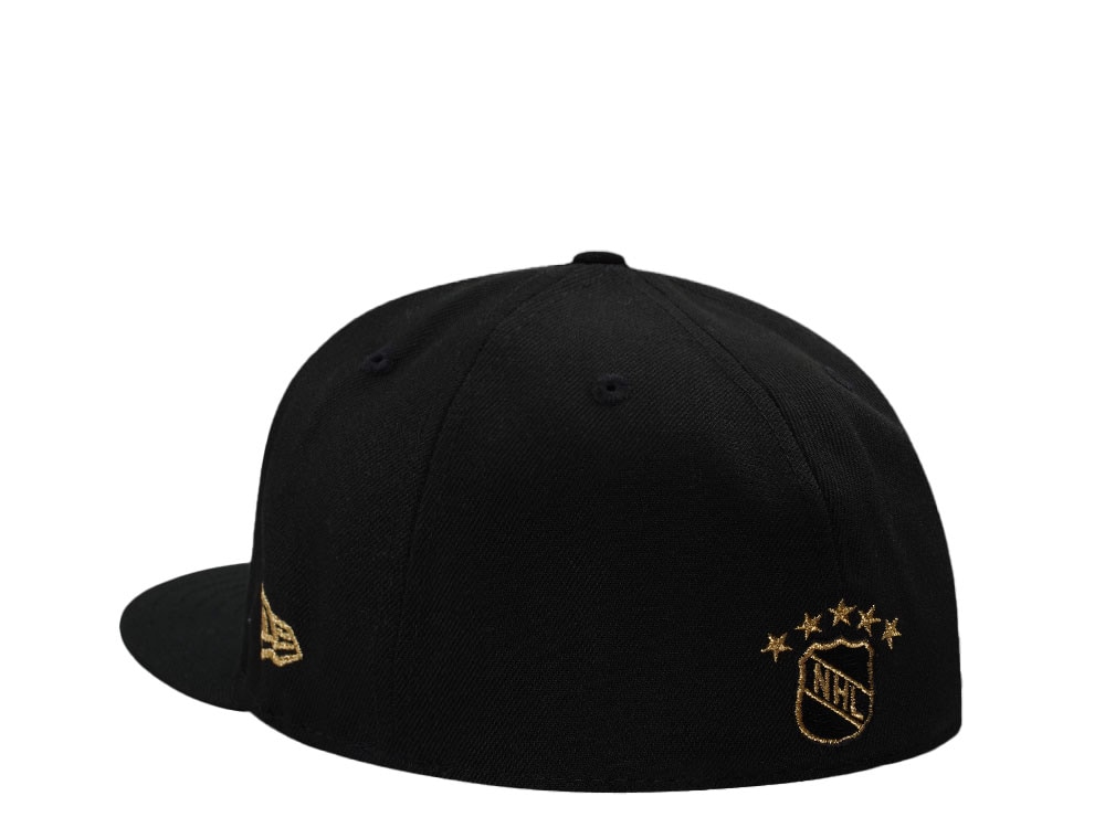 New Era Quebec Nordiques Prince of Wales Conference Black Prime Edition 59Fifty Fitted Cap