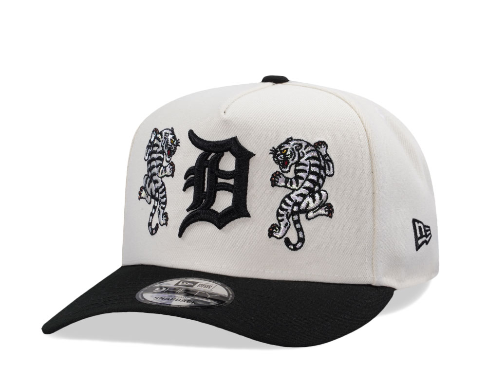 New Era Detroit Tigers Chrome Two Tone Edition 9Fifty A Frame Snapback Cap